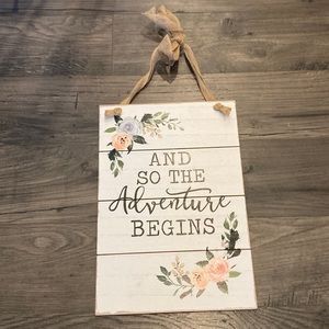 Wedding/birth/family sign